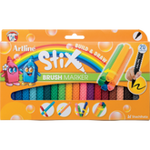 Artline Stix Brush Tip | 20-Pack